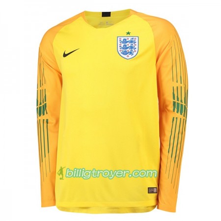 Billige Fotballdrakter England Keeper VM 2018 Hjemmedraktsett Langermet